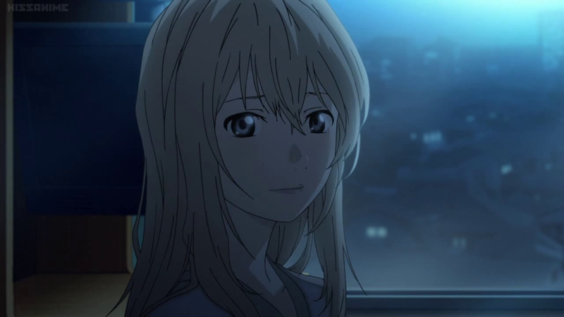The blues in this scene is conveyed by literal use of blues.